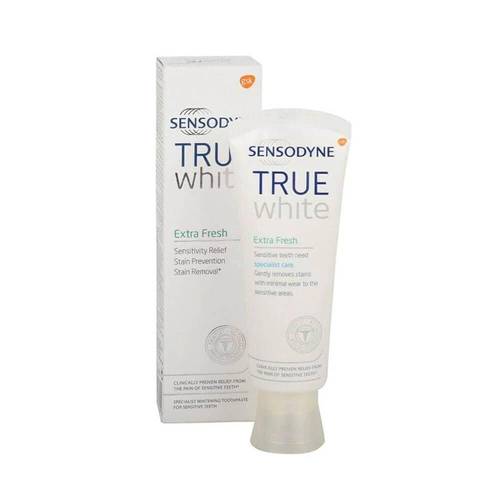 سنسوداين معجون أسنان ترو وايت (True White) لتبييض الأسنان الحساسة بلطف - 75 مل