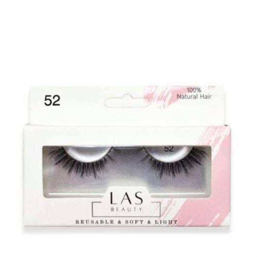 لاس بيوتي (Las Beauty) رموش طبيعية موديل ميعاد رقم 52