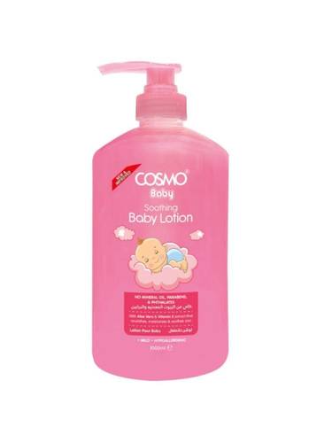 كوزمو بيبي (Cosmo Baby) لوشن مهدئ ومرطب للأطفال بتركيبة لطيفة - 1000 مل