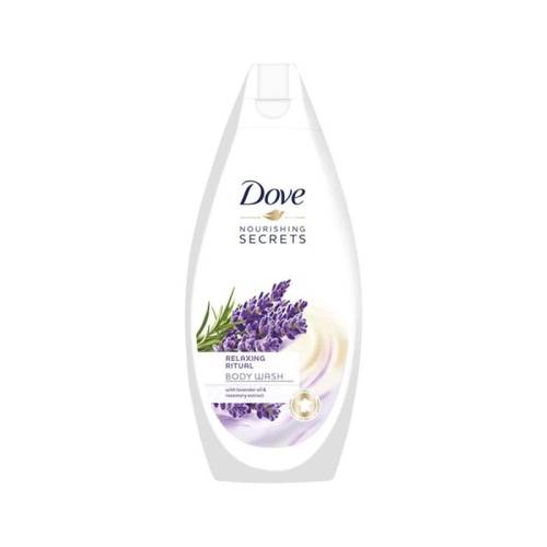 دوف (Dove) غسول استحمام للاسترخاء بزيت اللافندر وإكليل الجبل - 500 مل