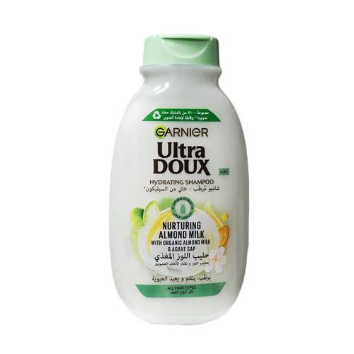 غارنييه الترا دو شامبو حليب اللوز (Almond Milk) (حجم صغير) - 200 مل