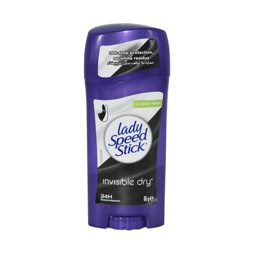 ليدي سبيد ستيك (Lady Speed Stick) بودرة منعشة جافة مضادة للعرق لراحة طوال اليوم - 65 جم