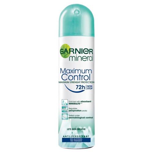 غارنييه للرجال مزيل عرق بخاخ حماية قصوى (Max Protection) لمدة 72 ساعة