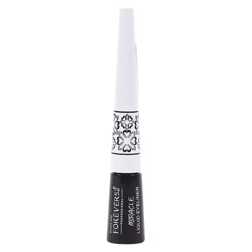 فورايفر 52 كحل ميركل السائل (Miracle Eyeliner) بفرشاة دقيقة وسواد ملكي ARG001