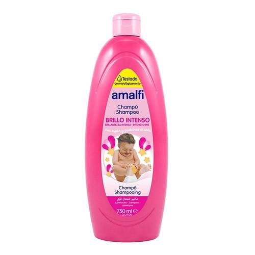أمالفي (Amalfi) شامبو اللمعان المكثف لتنظيف وتنعيم جميع أنواع الشعر - 750 مل