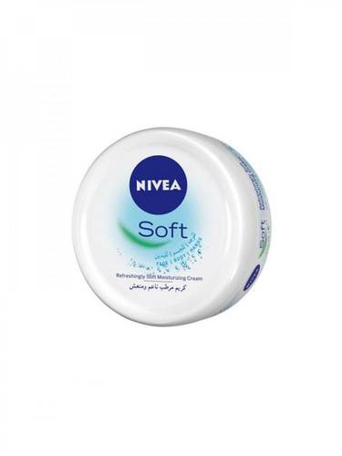 نيفيا سوفت (Soft) كريم مرطب منعش للوجه والجسم بتركيبة خفيفة (حجم صغير) - 50 مل