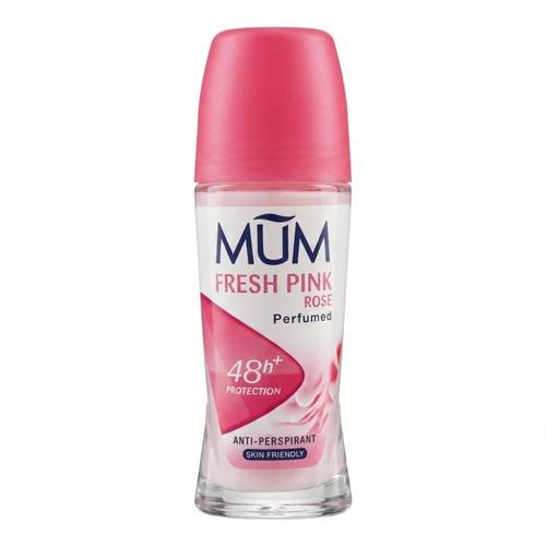 مام (MUM) مزيل عرق رول أون بعبير الورد (Rose) الرقيق والأنثوي - 75 مل