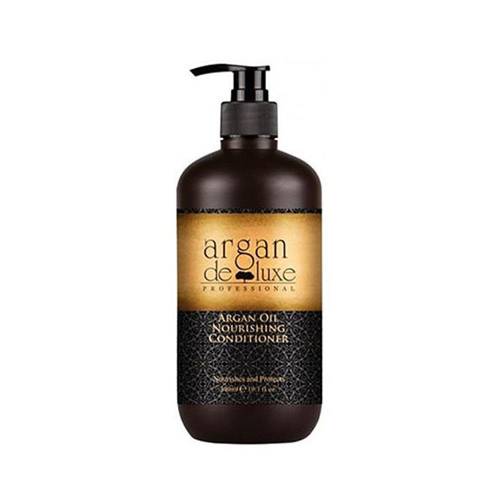 أرغان ديلوكس (Argan Deluxe) بلسم مغذي بزيت الأرجان للترطيب واللمعان - 300 مل