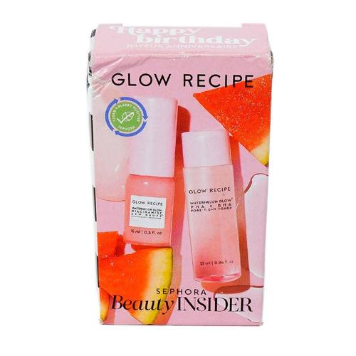 جلو ريسبي (سيفورا) تونر وقطرات الوهج بالبطيخ (Watermelon Glow) لترطيب ونضارة البشرة وإشراقة زجاجية