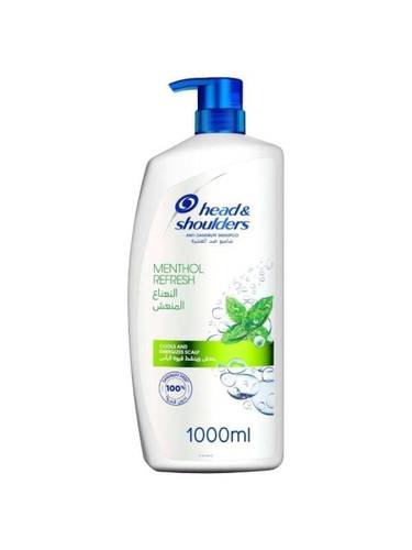 هيد اند شولدرز شامبو ضد القشرة بالنعناع المنعش (Menthol Fresh) - 1000 مل