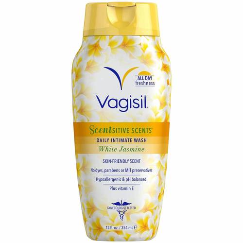 فاجيسيل (Vagisil) غسول يومي للمناطق الحساسة برائحة الياسمين المنعشة - 354 مل