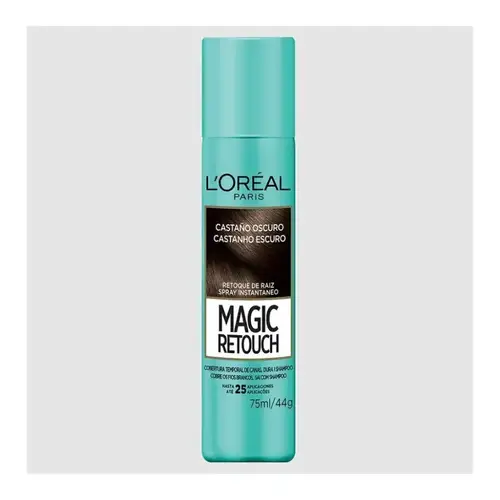 لوريال باريس بخاخ صبغة فورية (Magic Retouch) لإخفاء جذور الشعر الأبيض - كستنائي غامق