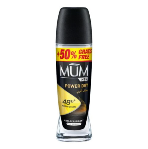 مام (MUM) مزيل عرق رول أون للرجال (Men Cool) منعش وحماية فعالة - 75 مل