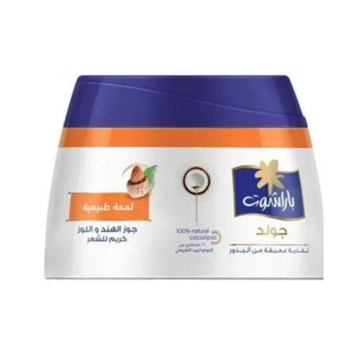 باراشوت جولد كريم تصفيف ضد القشرة بخلاصة جوز الهند واللوز للتغذية - 140 مل