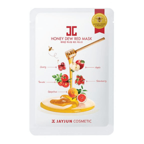 جيجون قناع العسل الأحمر الندي (Red Honey) لترطيب وتغذية البشرة ومنحها توهجاً