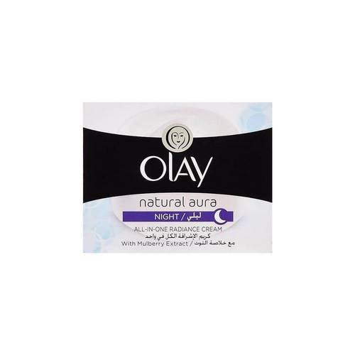 أولاي (Olay) كريم الليل المغذي لترميم وتجديد خلايا البشرة أثناء النوم بفعالية - 50 جم