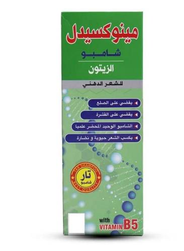 العطار شامبو مينوكسيديل (Minoxidil) بالزيتون لتقوية الشعر ومنع التساقط - 200 مل