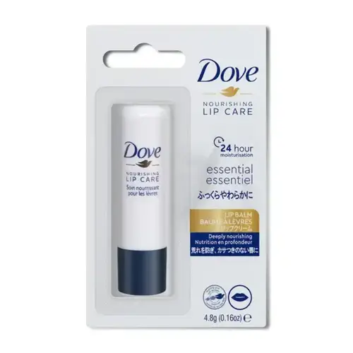 دوف (Dove) بلسم ومرطب للشفاه بخلاصة زبدة الشيا لترطيب ونعومة تدوم طويلاً - 4.8 جم