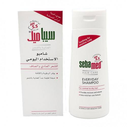 سيباميد (Sebamed) شامبو الشعر للاستخدام اليومي لجميع أنواع الشعر - 200 مل