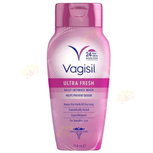 فاجيسيل غسول يومي للمنطقة الحساسة (Ultra Fresh) للنظافة والانتعاش ومنع الروائح - 354 مل