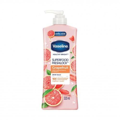 فازلين (Vaseline) لوشن الجسم فريش لوك سوبر فود (Superfood) بالجريب فروت - 320 مل