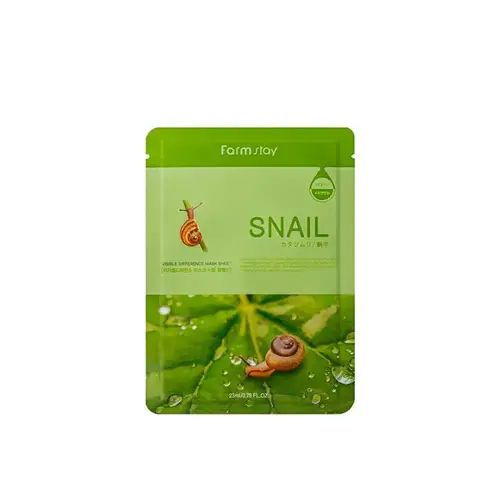 فارم ستاي (Farm Stay) قناع (ماسك) وجه ورقي بخلاصة الحلزون لتجديد البشرة - 23 مل