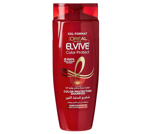 لوريال باريس الفيف شامبو حماية اللون (Color Protect) للشعر المصبوغ (حجم كبير) - 600 مل