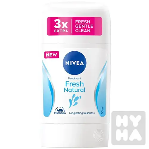 نيفيا مزيل عرق رول أون ناتشورال فريش (Natural Fresh) للسيدات برائحة منعشة - 50 مل