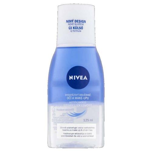 نيفيا (Nivea) سائل مزيل مكياج العين بتركيبة التأثير المزدوج لإزالة الماسكارا - 125 مل