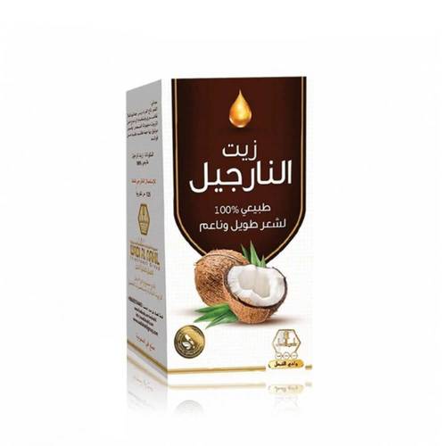 وادي النحل زيت النارجيل (جوز الهند) لترطيب وتكثيف الشعر ومنع الهيشان - 125 مل
