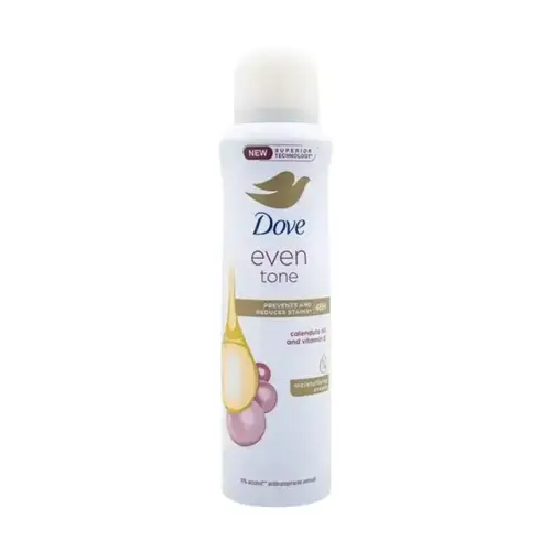 دوف (Dove) بخاخ مزيل عرق إيفن تون (Even Tone) لتفتيح وتوحيد لون الإبط - 150 مل