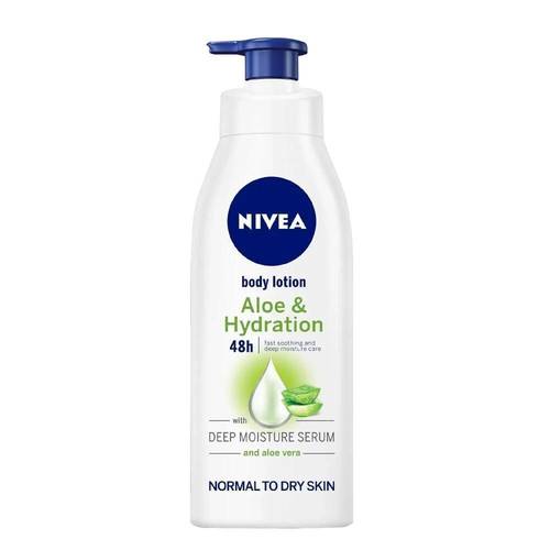 نيفيا لوشن الجسم بالألوفيرا (Aloe & Hydration) لترطيب وانتعاش - 400 مل