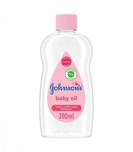 جونسون زيت للأطفال (Baby Oil) الأصلي لترطيب وحماية بشرة الطفل - 300 مل