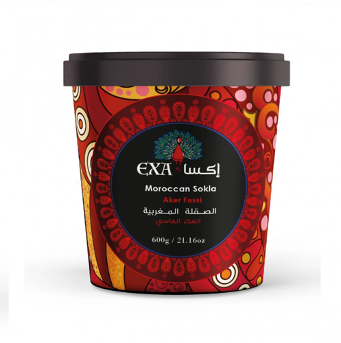 إكسا (EXA) الصقلة المغربية بالعكر الفاسي لتفتيح وتنعيم الجسم - 600 جم