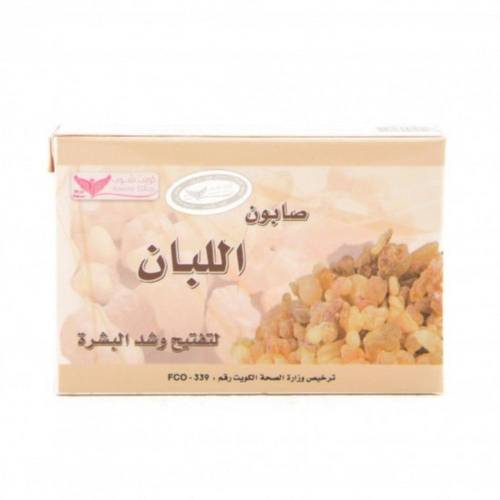 كويت شوب صابونة لبان الذكر الطبيعية لتفتيح وشد البشرة ومحاربة التجاعيد - 100 جم