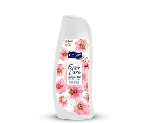 هوبي جل استحمام فريش كير (Fresh Care) برائحة زهرة الأوركيد الفاخرة - 500 مل