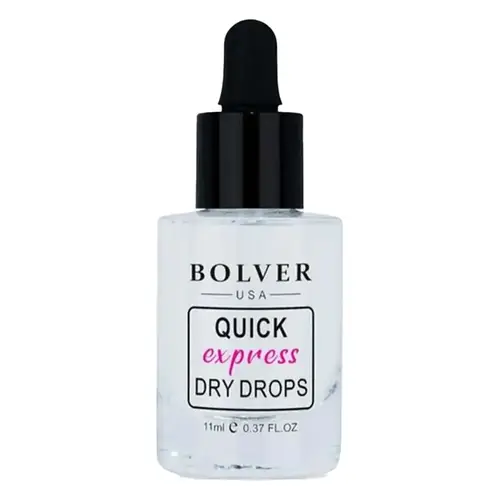 بلوفير (Bolver) قطرات تجفيف طلاء الأظافر السريعة لحماية المناكير من الخدش - 11 مل