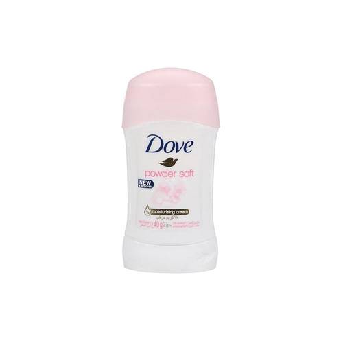 دوف مزيل عرق ستيك بودر سوفت (Powder Soft) للنساء حماية ونعومة 48 ساعة - 40 جم