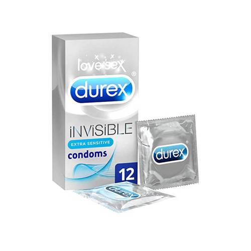 ديوركس (Durex) واقي ذكري شفاف كلاسيكي لراحة وحماية طبيعية - 12 حبة