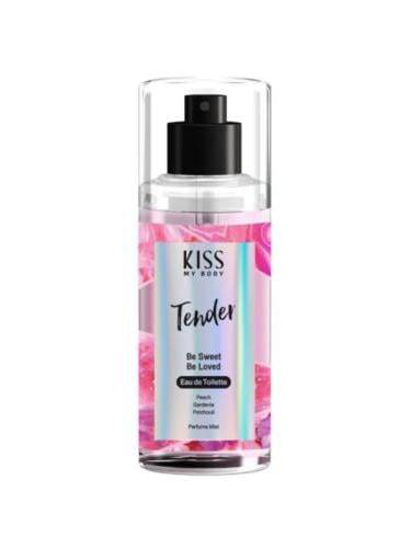 كيس ماي بودي (Kiss My Body) معطر للشعر والجسم تندر (Tender) أو دي تواليت للرقة والجاذبية - 88 مل