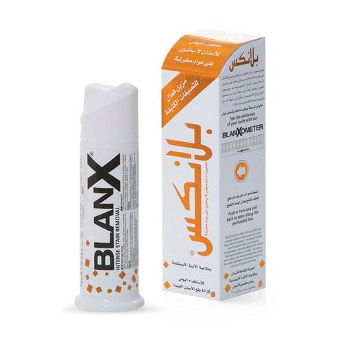 بلانكس (BlanX) معجون أسنان مبيض ومزيل للبقع غير كاشط للمينا - 75 مل