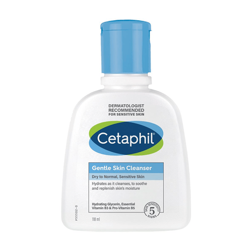 سيتافيل (Cetaphil) غسول منظف لطيف للبشرة الجافة إلى العادية والحساسة - 118 مل