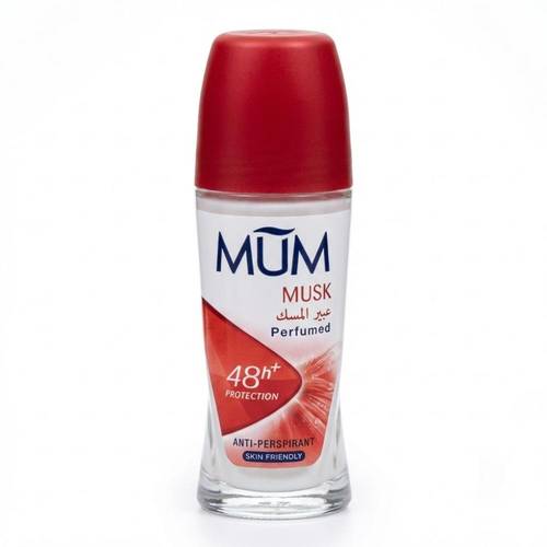 مام (MUM) مزيل عرق رول أون بعبير المسك الجذاب وحماية طويلة - 75 مل
