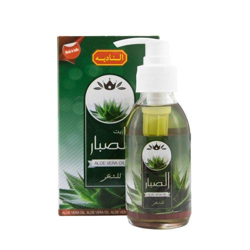 زيت الصبار الهندي الأصلي النقي لترطيب وتكثيف الشعر وتغذية الفروة - 125 مل