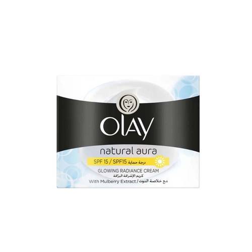 أولاي (Olay) كريم النهار للعناية بالبشرة لترطيب وإشراق الوجه والحماية اليومية - 50 جم