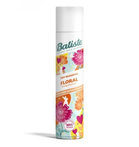 باتيست (Batiste) شامبو جاف (Dry Shampoo) برائحة الزهور لتنظيف الشعر بدون ماء - 200 مل