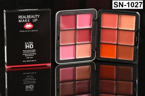 ريال بيوتي (Real Beauty) باليت مجموعة أحمر خدود (بلاشر) كريمي بتقنية HD لتغطية مثالية