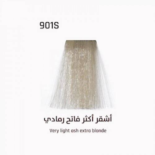 إيفر لاين (Everline) صبغة شعر إيطالية احترافية بدون أمونيا لون رقم (901s)