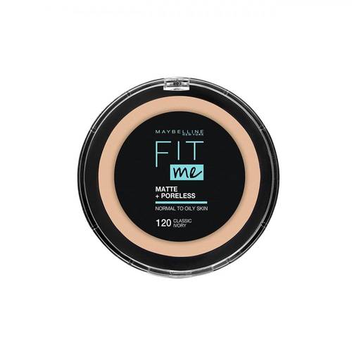 ميبيلين (Maybelline) بودرة فيت مي (Fit Me) مطفية للمسام لتغطية مثالية رقم 120