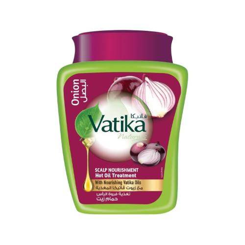 فاتيكا (Vatika) حمام زيت بالبصل لتكثيف وتقوية الشعر ومنع التساقط - 1000 جم